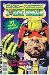 Judge Dredd 1991 nr 1 omslag serier