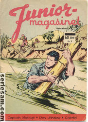 Juniormagasinet 1953 nr 2 omslag serier