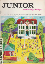 Klumpe Dumpe 1959 nr 7 omslag serier