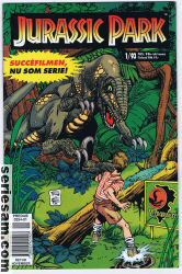 Jurassic Park 1993 nr 1 omslag serier Jurassic Park 1993 nr 1 omslag serier