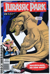 Jurassic Park 1993 nr 4 omslag serier