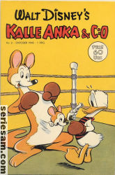 Kalle Anka & C:O 1948 nr 2 omslag serier
