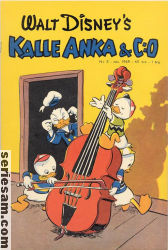 Kalle Anka & C:O 1948 nr 3 omslag serier