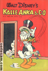 Kalle Anka & C:O 1949 nr 8 omslag serier