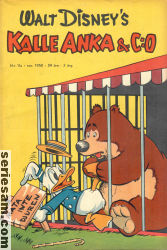 Kalle Anka & C:O 1950 nr 11 omslag serier