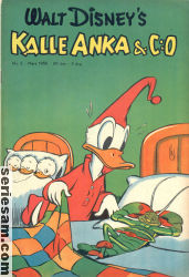 Kalle Anka & C:O 1950 nr 3 omslag serier