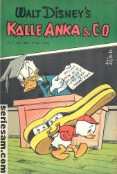 Kalle Anka & C:O 1950 nr 9 omslag serier
