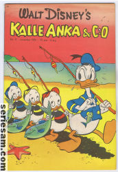 Kalle Anka & C:O 1951 nr 11 omslag serier