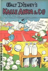 Kalle Anka & C:O 1951 nr 5 omslag serier
