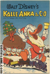 Kalle Anka & C:O 1952 nr 12 omslag serier