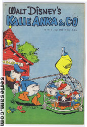 Kalle Anka & C:O 1952 nr 3 omslag serier