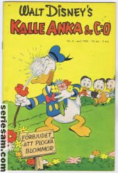 Kalle Anka & C:O 1952 nr 4 omslag serier