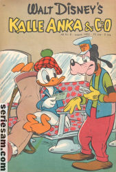 Kalle Anka & C:O 1952 nr 8 omslag serier