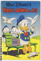 Kalle Anka & C:O 1953 nr 4 omslag serier