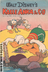 Kalle Anka & C:O 1953 nr 5 omslag serier