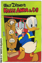 Kalle Anka & C:O 1955 nr 12 omslag serier