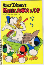Kalle Anka & C:O 1956 nr 10 omslag serier