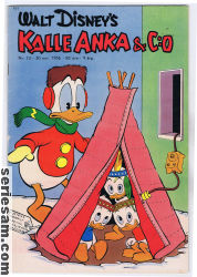 Kalle Anka & C:O 1956 nr 13 omslag serier