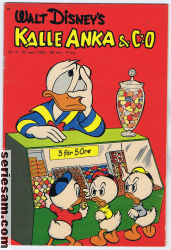 Kalle Anka & C:O 1956 nr 4 omslag serier