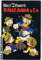 Kalle Anka & C:O 1957 nr 12 omslag serier