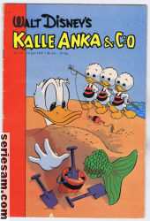 Kalle Anka & C:O 1957 nr 13 omslag serier