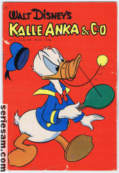 Kalle Anka & C:O 1957 nr 15 omslag serier