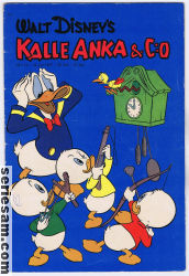 Kalle Anka & C:O 1957 nr 16 omslag serier