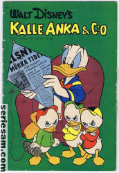 Kalle Anka & C:O 1957 nr 17 omslag serier
