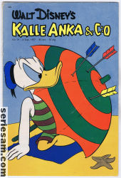Kalle Anka & C:O 1957 nr 19 omslag serier