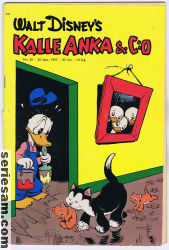 Kalle Anka & C:O 1957 nr 20 omslag serier