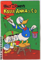 Kalle Anka & C:O 1957 nr 21 omslag serier