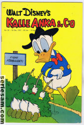 Kalle Anka & C:O 1957 nr 22 omslag serier