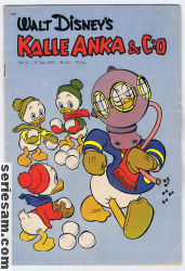 Kalle Anka & C:O 1957 nr 27 omslag serier