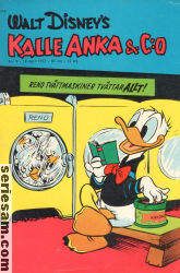 Kalle Anka & C:O 1957 nr 9 omslag serier