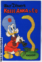 Kalle Anka & C:O 1958 nr 10 omslag serier