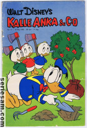 Kalle Anka & C:O 1958 nr 11 omslag serier
