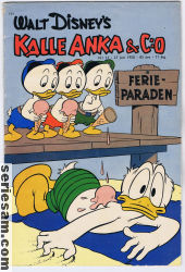 Kalle Anka & C:O 1958 nr 13 omslag serier