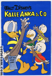 Kalle Anka & C:O 1958 nr 16 omslag serier