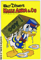 Kalle Anka & C:O 1958 nr 19 omslag serier