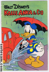 Kalle Anka & C:O 1958 nr 2 omslag serier