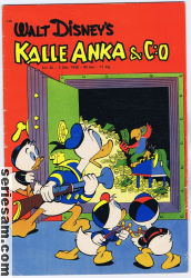 Kalle Anka & C:O 1958 nr 20 omslag serier