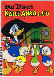 Kalle Anka & C:O 1958 nr 23 omslag serier
