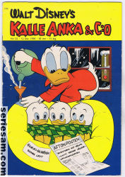 Kalle Anka & C:O 1958 nr 25 omslag serier