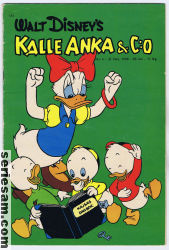 Kalle Anka & C:O 1958 nr 4 omslag serier