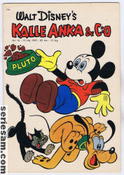 Kalle Anka & C:O 1959 nr 10 omslag serier