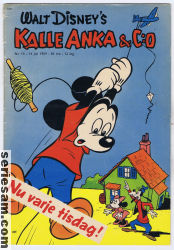 Kalle Anka & C:O 1959 nr 15 omslag serier