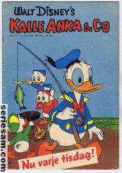 Kalle Anka & C:O 1959 nr 16 omslag serier