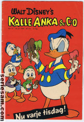 Kalle Anka & C:O 1959 nr 17 omslag serier