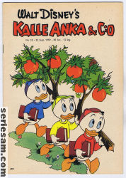 Kalle Anka & C:O 1959 nr 25 omslag serier