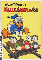 Kalle Anka & C:O 1959 nr 26 omslag serier